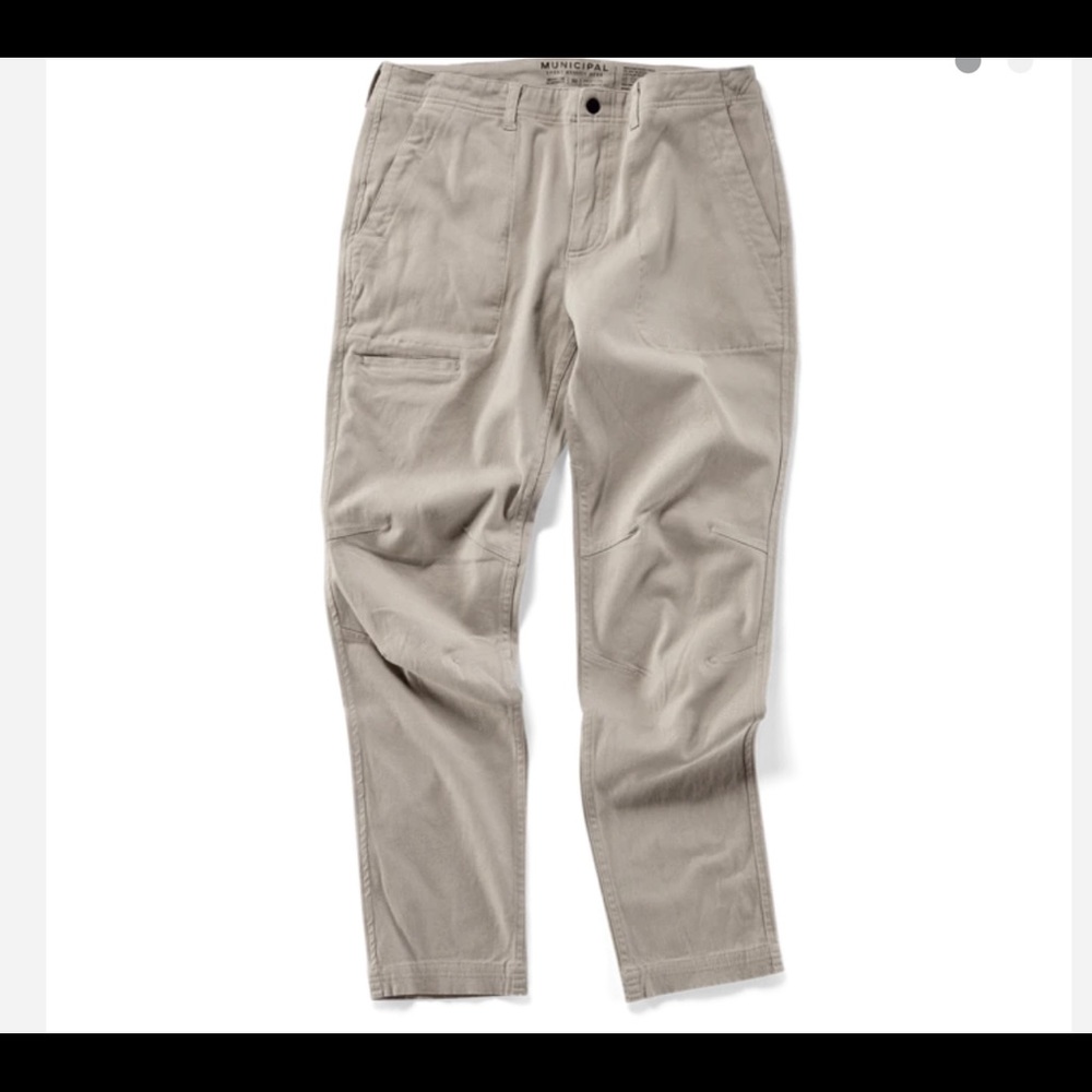 MUNICIPAL Khaki multi/utility cargo pant